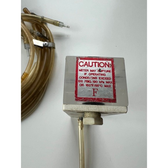 Acrylic Chemical Feed Flow Meter .4 - 50 LPM flowmeter Valve Industrial Part - Picture 4 of 4